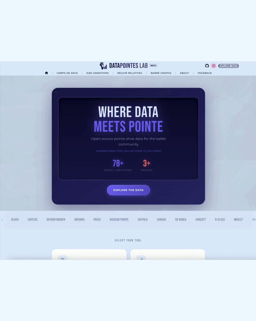 Data Pointes Lab screenshot 1